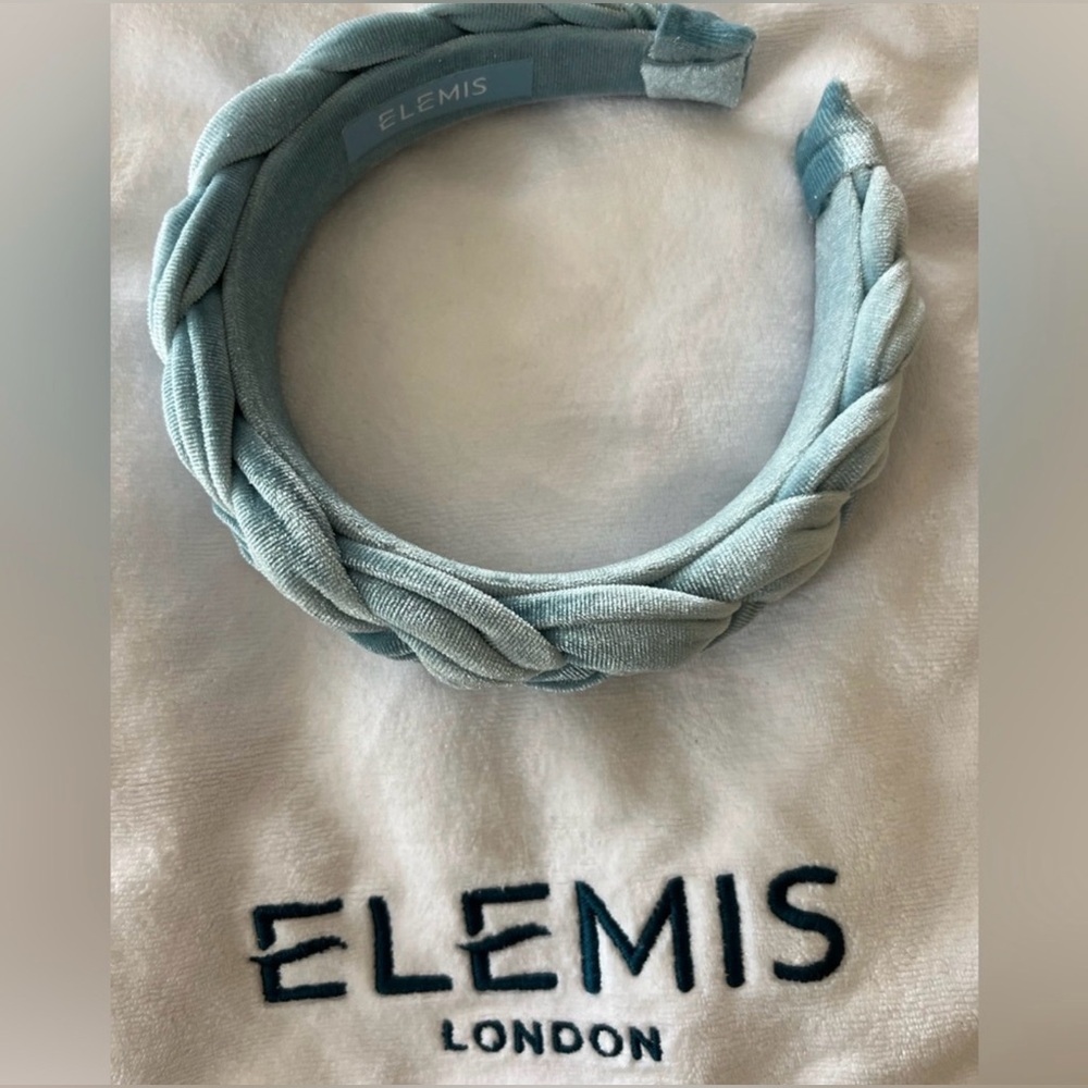 Elemis Elegant Blue Braided Headband
